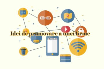 Idei de promovare a unei firme